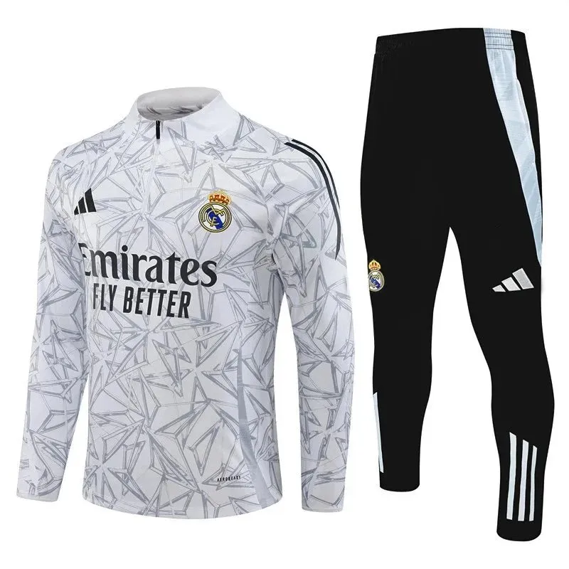 2425 Real Madrid Printed White