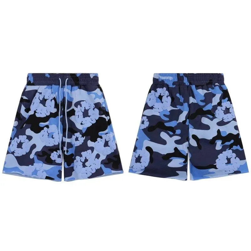 Bra8657 camouflage blue