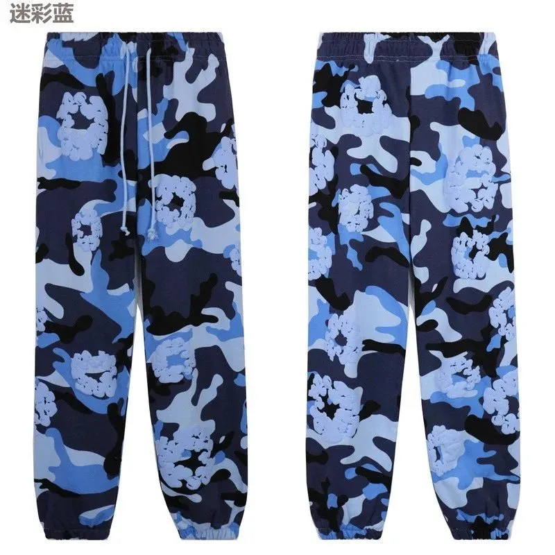 Bra8206 camouflage blue