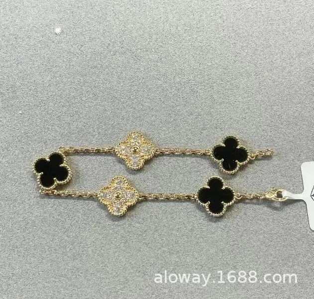 Diamond Rose Gold Black Agate