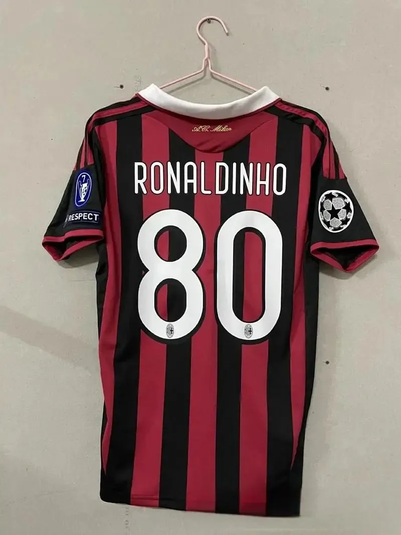 0910/AC主场欧冠版80号小罗+臂章