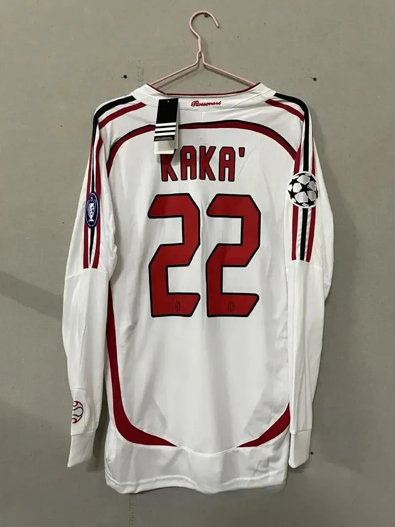 长袖#0607/AC客场欧冠版80号小罗+臂章