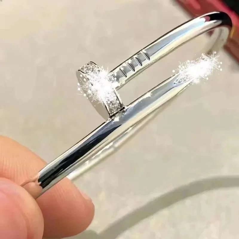 (Rough version) White gold with diamonds