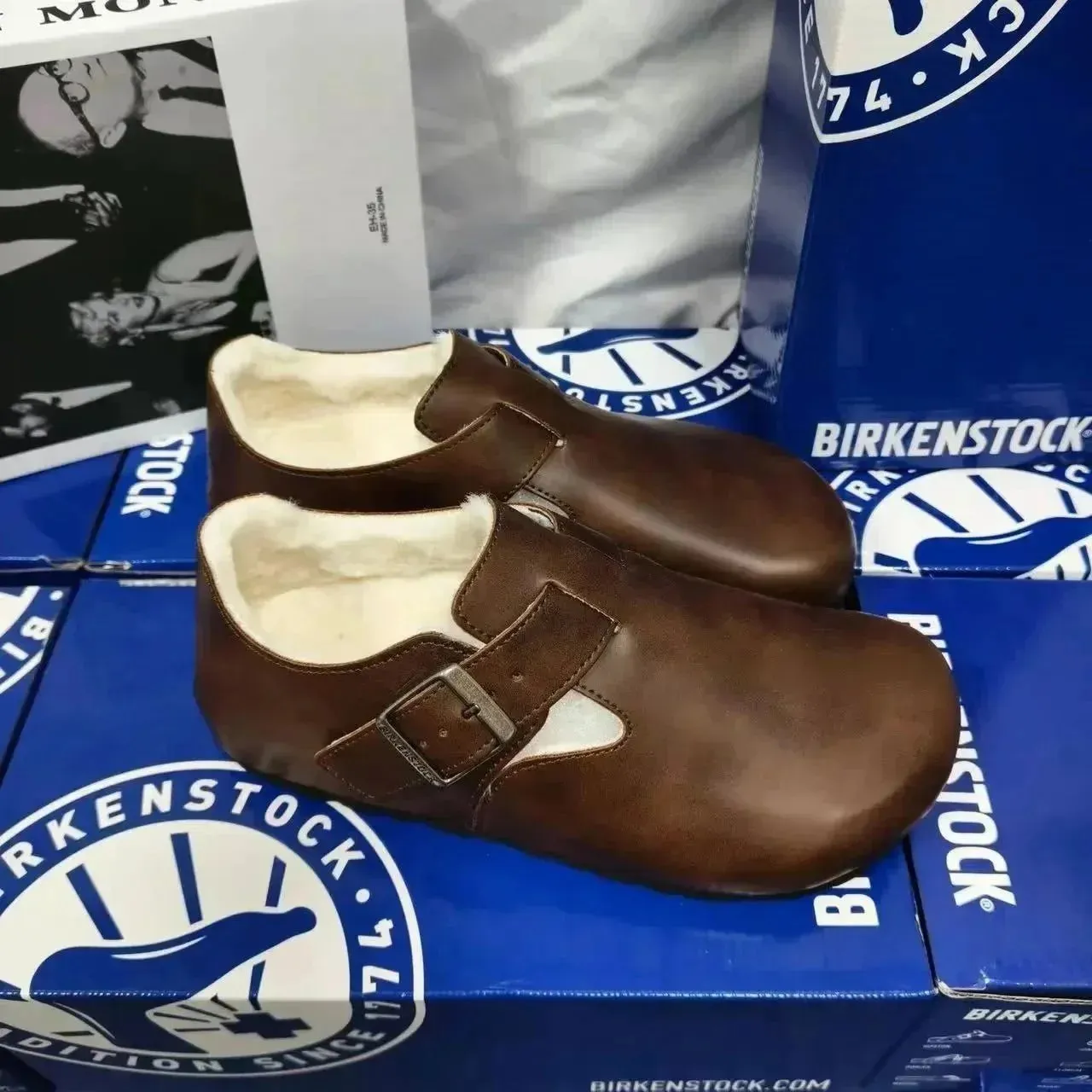 All inclusive brown leather with plush finish