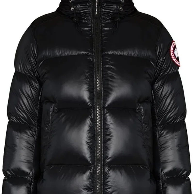 Canada Goose glossy black red armband
