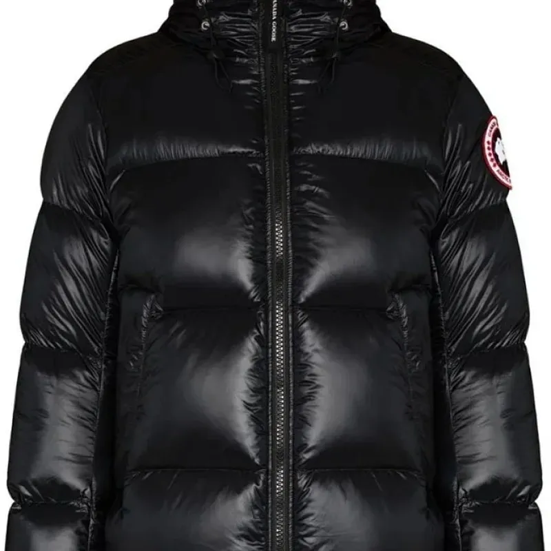 Canada Goose glossy black red armband