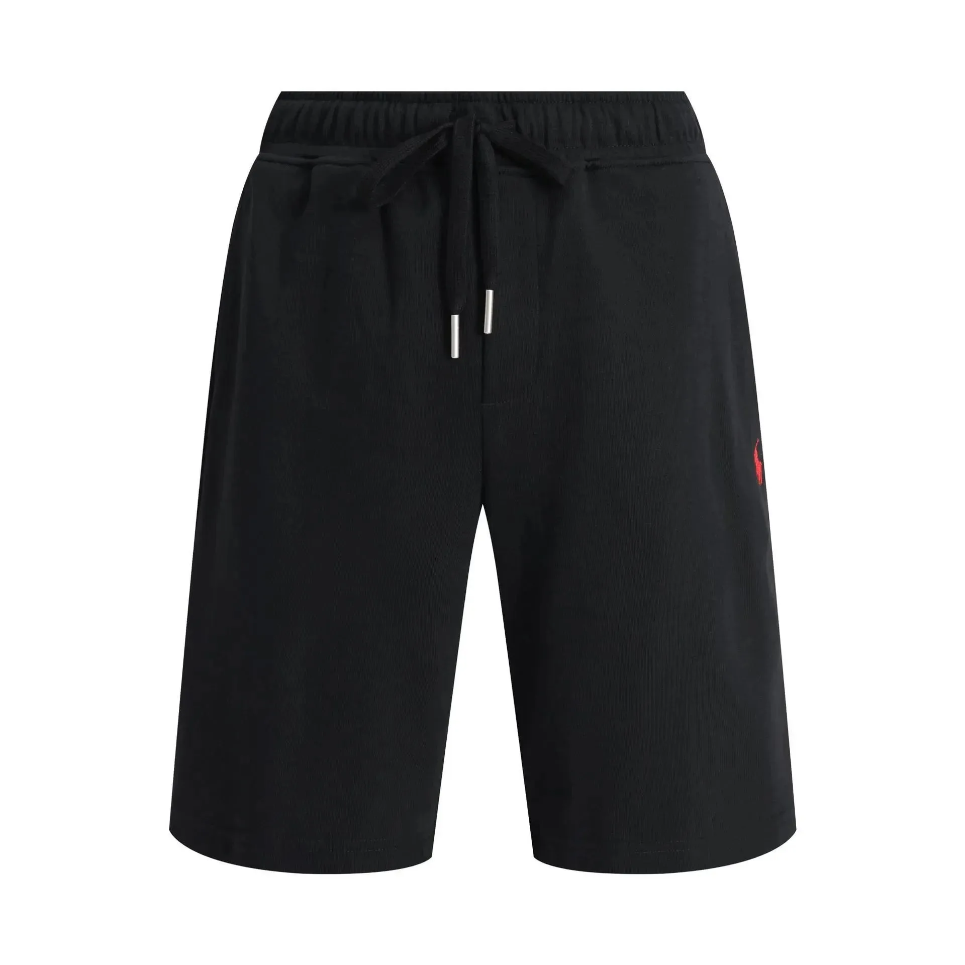 Shorts with black and red markings