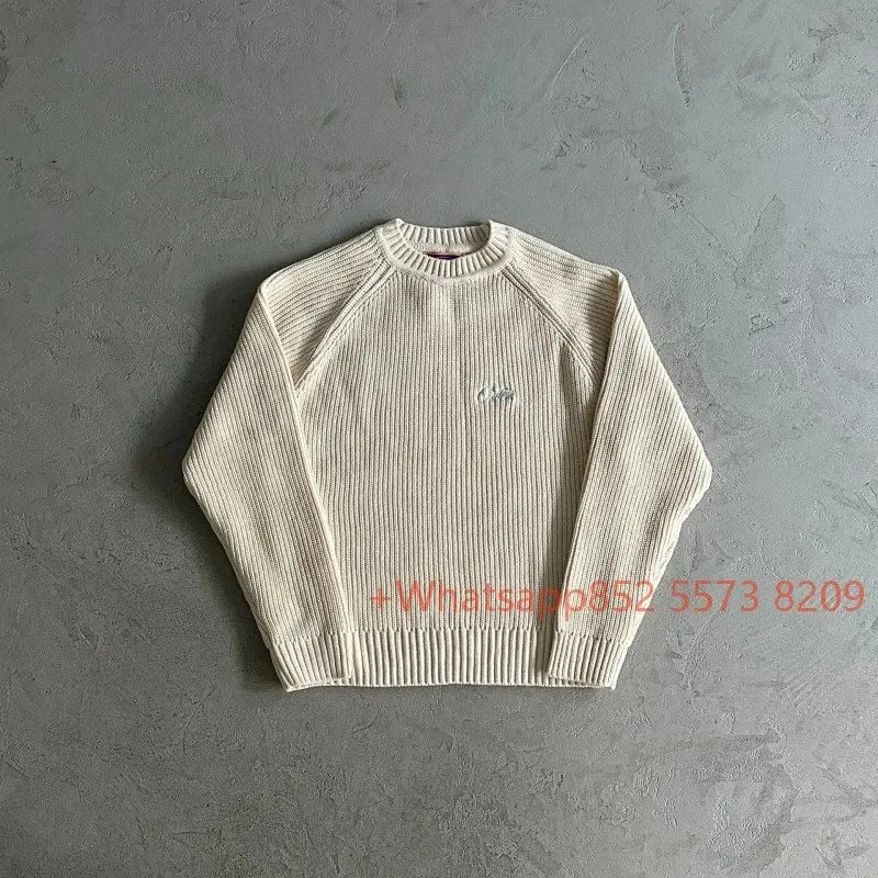 Fine letter embroidery/apricot color