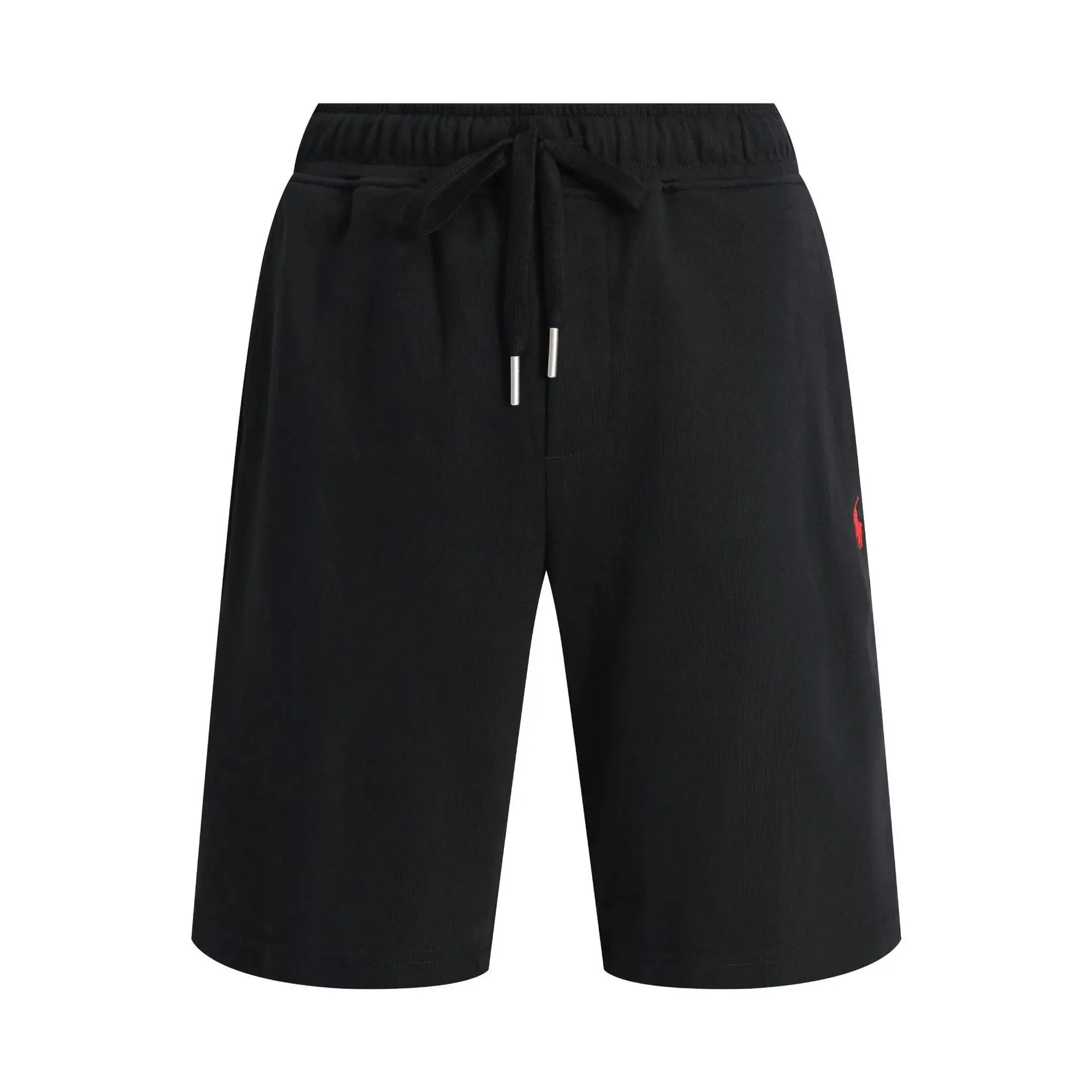 Shorts with black and red markings