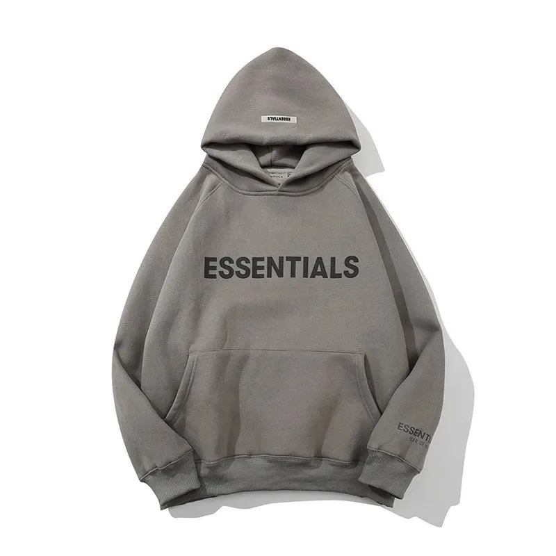 58 gray hooded