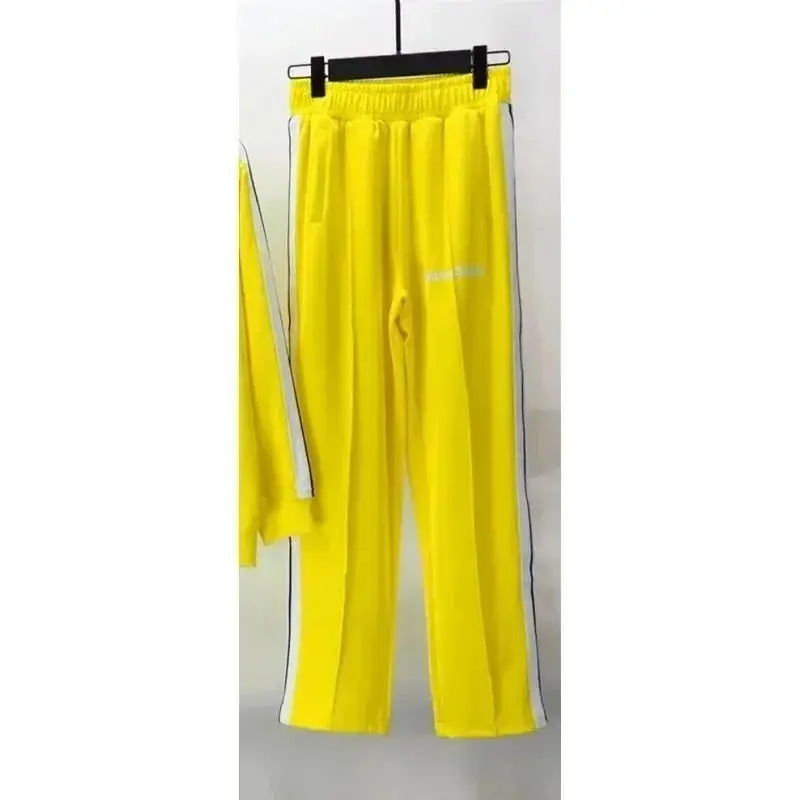 黄色长裤